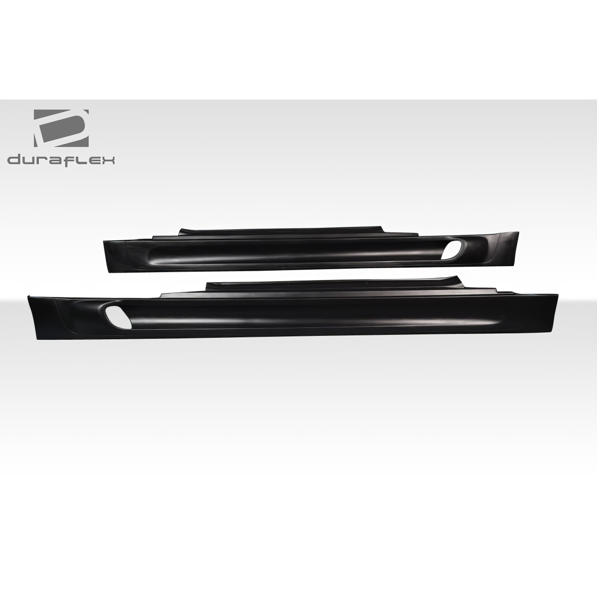 Modify your Mini Cooper 2002 with our Exterior/Side Skirts - Side view with slight upward angle