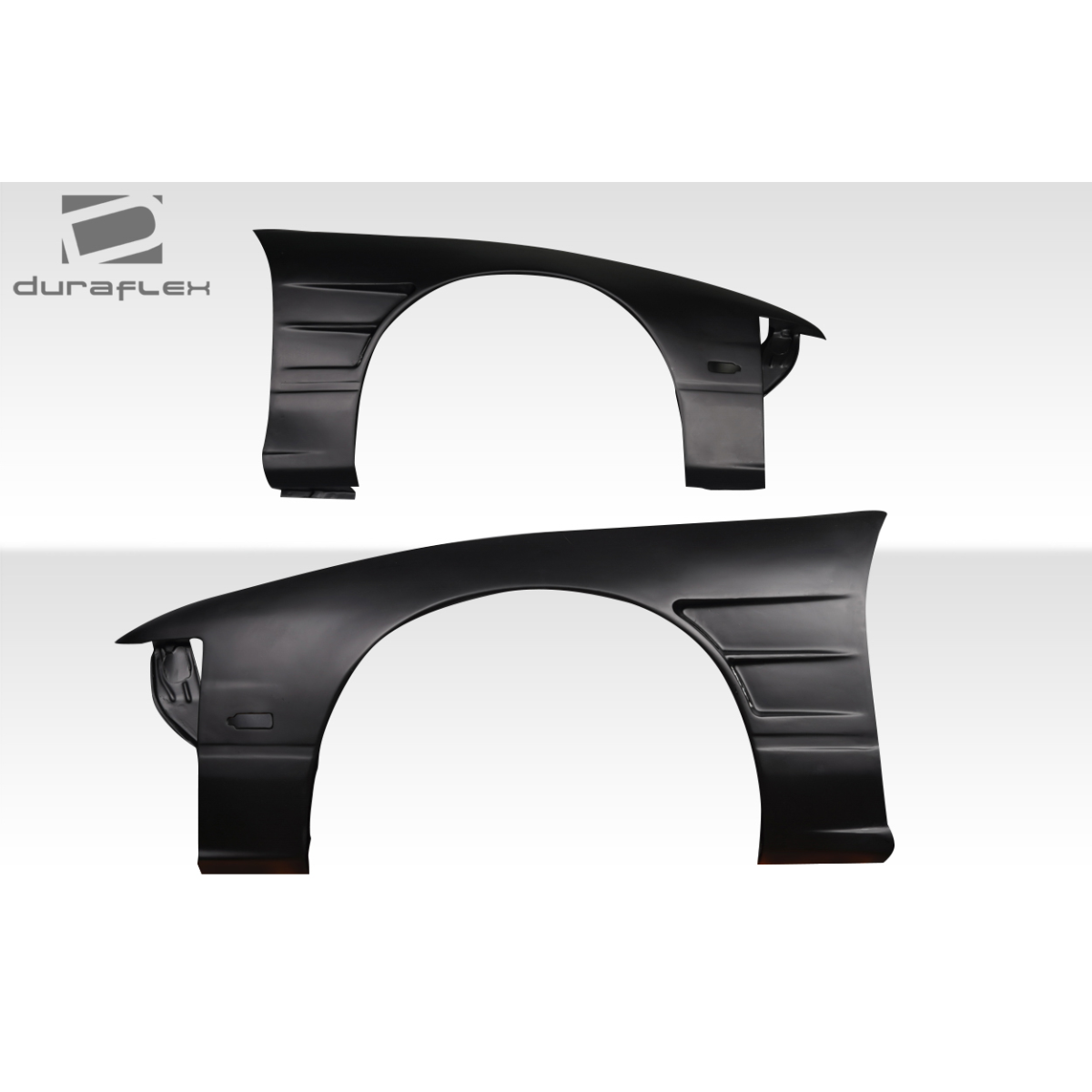 Modify your Nissan 240SX 1989 with our Exterior/Fenders - Parts shown side by side from a side angle