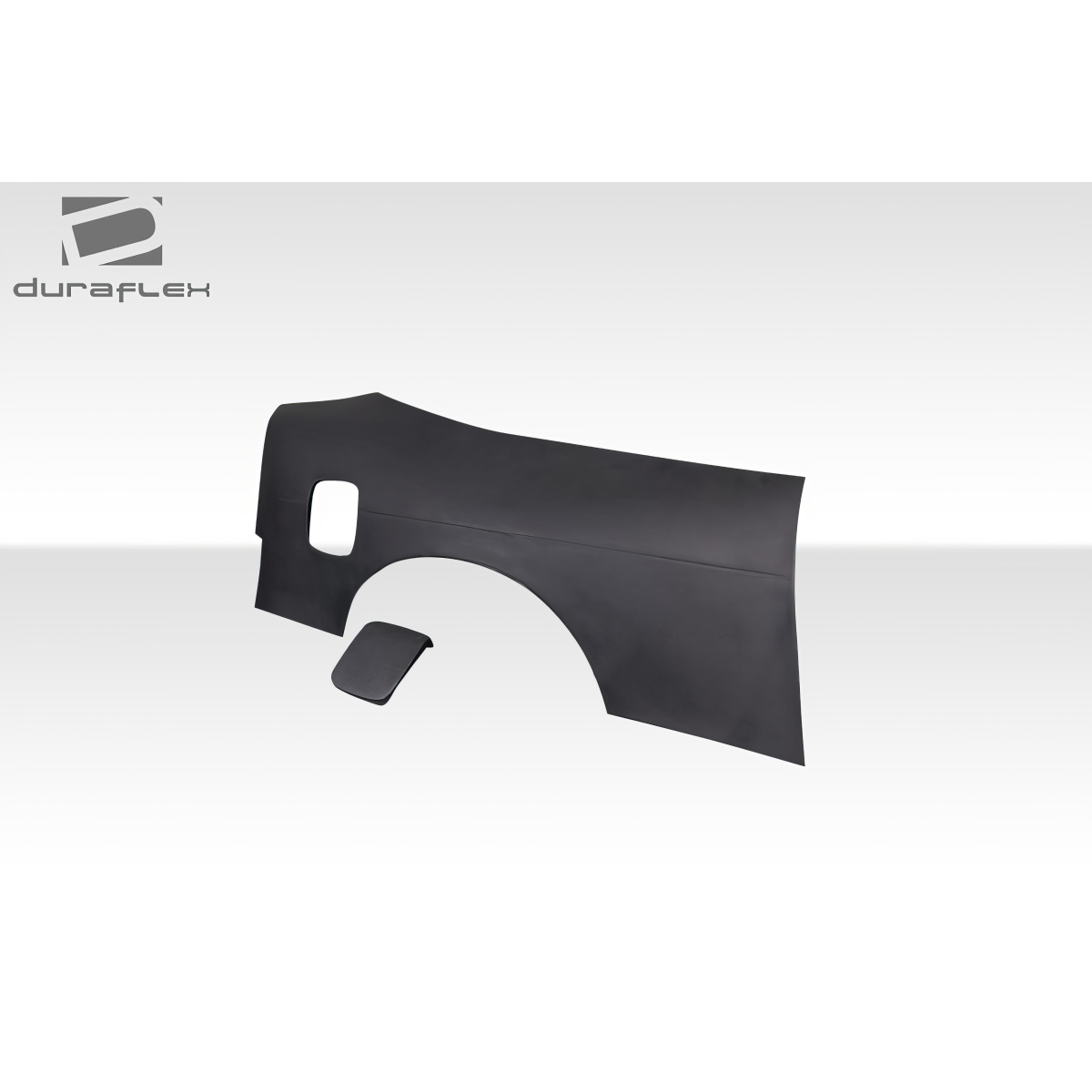 Modify your Nissan 240SX 1989 with our Exterior/Fenders - Side view angle of the rear fender flare