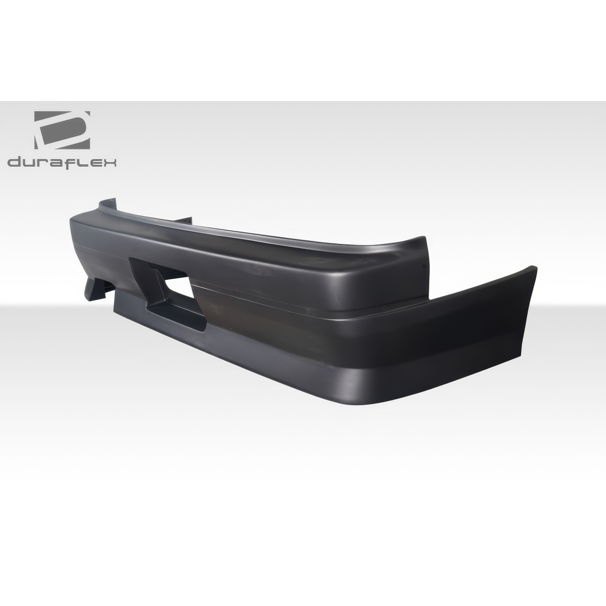 Modify your Nissan 240SX 1989 with our Exterior/Rear Bumpers or Lips - Side angle view of a rear bumper part