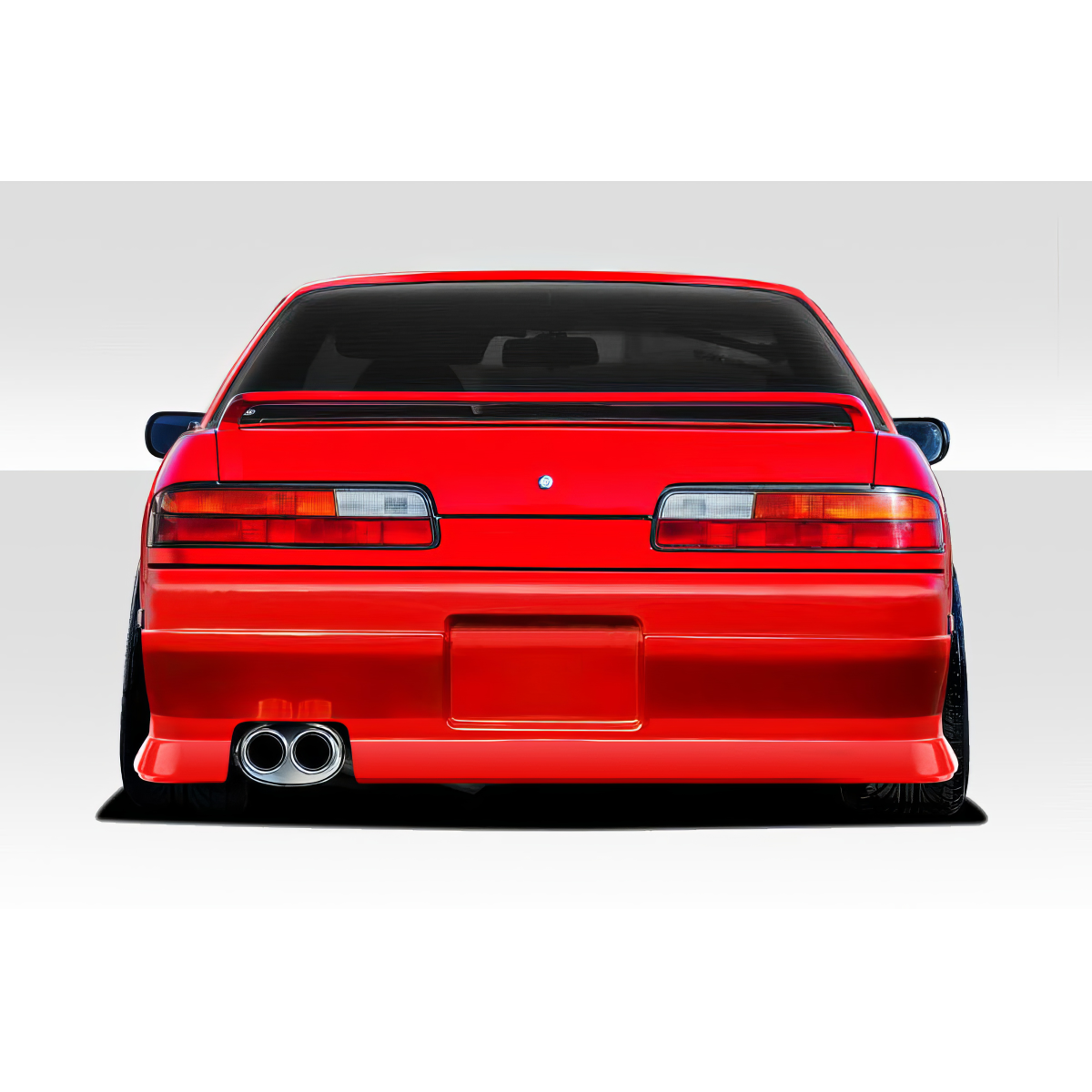Modify your Nissan 240SX 1989 with our Exterior/Rear Bumpers - Viewing from rear angle