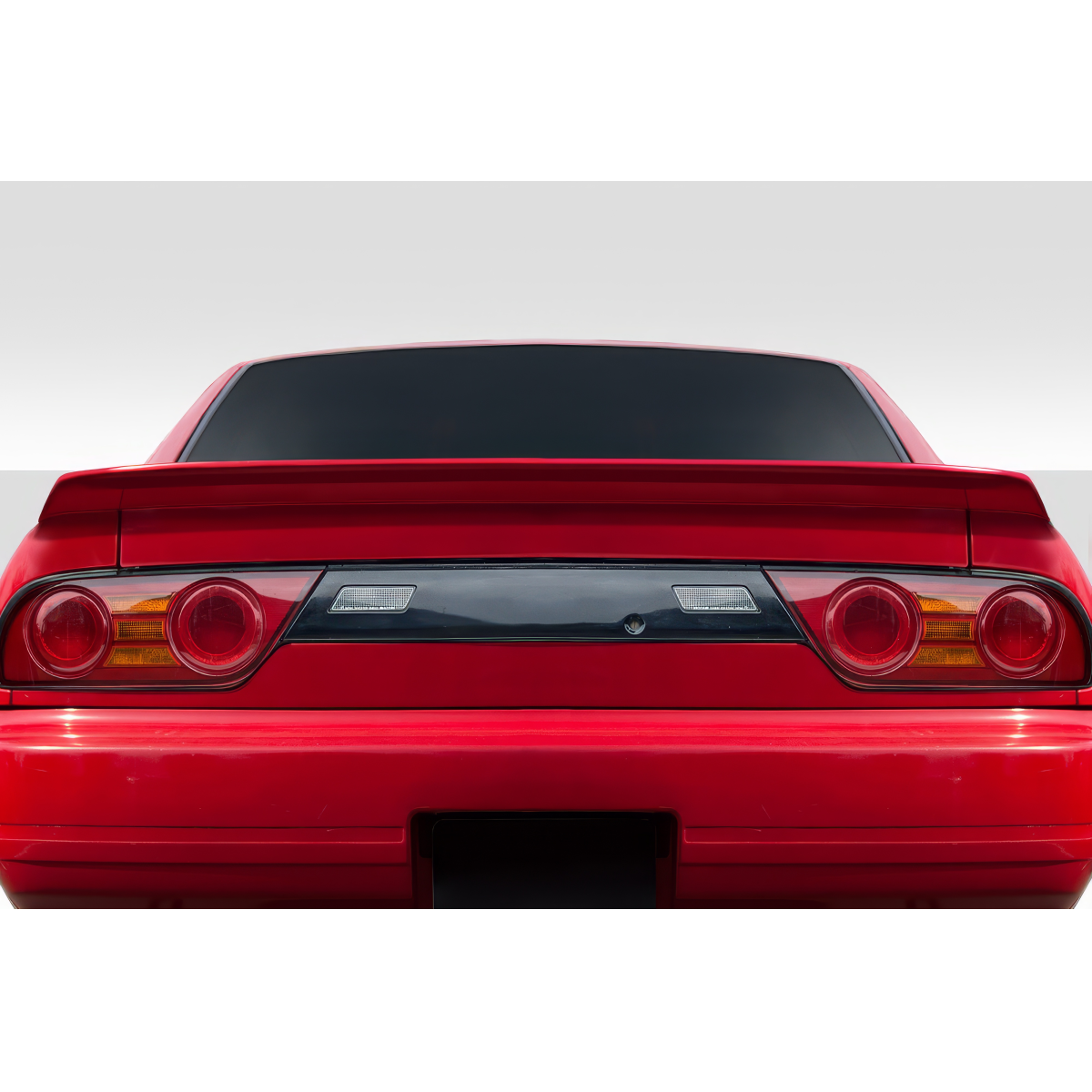 Modify your Nissan 240SX 1989 with our Exterior/Wings - Rear angle view of Nissan 240SX vehicle