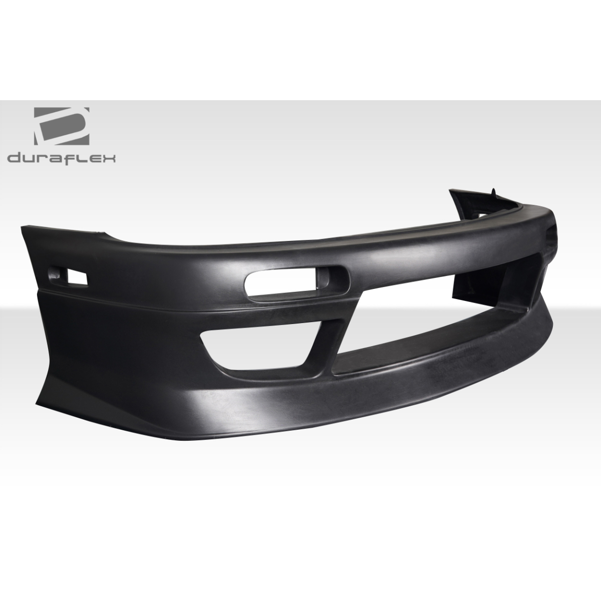 Modify your Nissan 240SX 1995 with our Exterior/Front Bumpers or Lips - Front view angled to show details of bumper