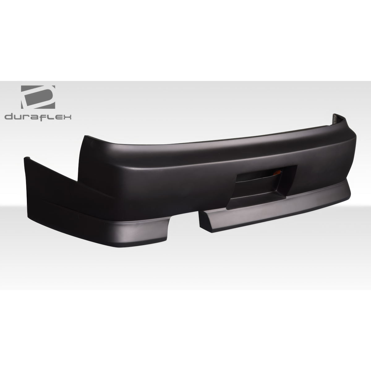 Modify your Nissan 240SX 1995 with our Exterior/Rear Bumpers or Lips - Angled view of rear bumper from a side perspective