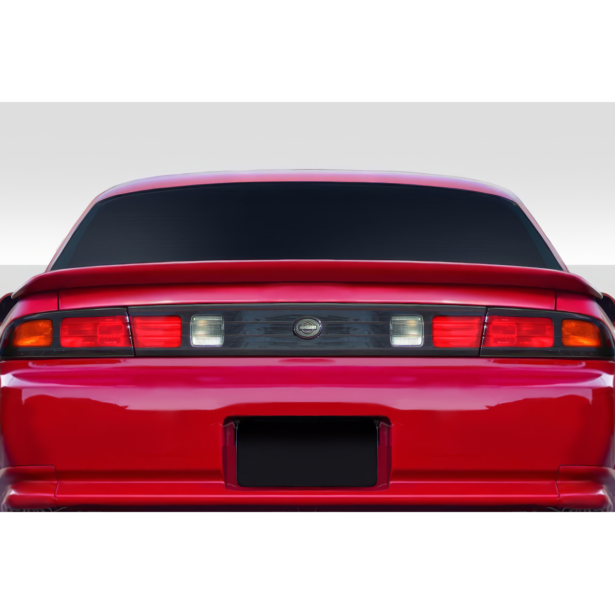 Modify your Nissan 240SX 1995 with our Exterior/Wings - Rear angle view of the car
