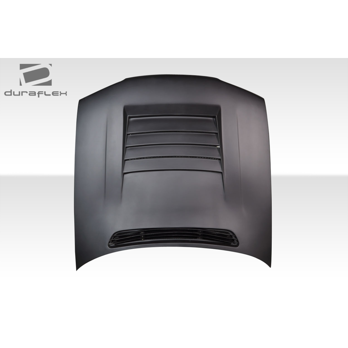 Modify your Nissan Skyline 1989 with our Exterior/Hoods - Top down view of car hood at flat angle