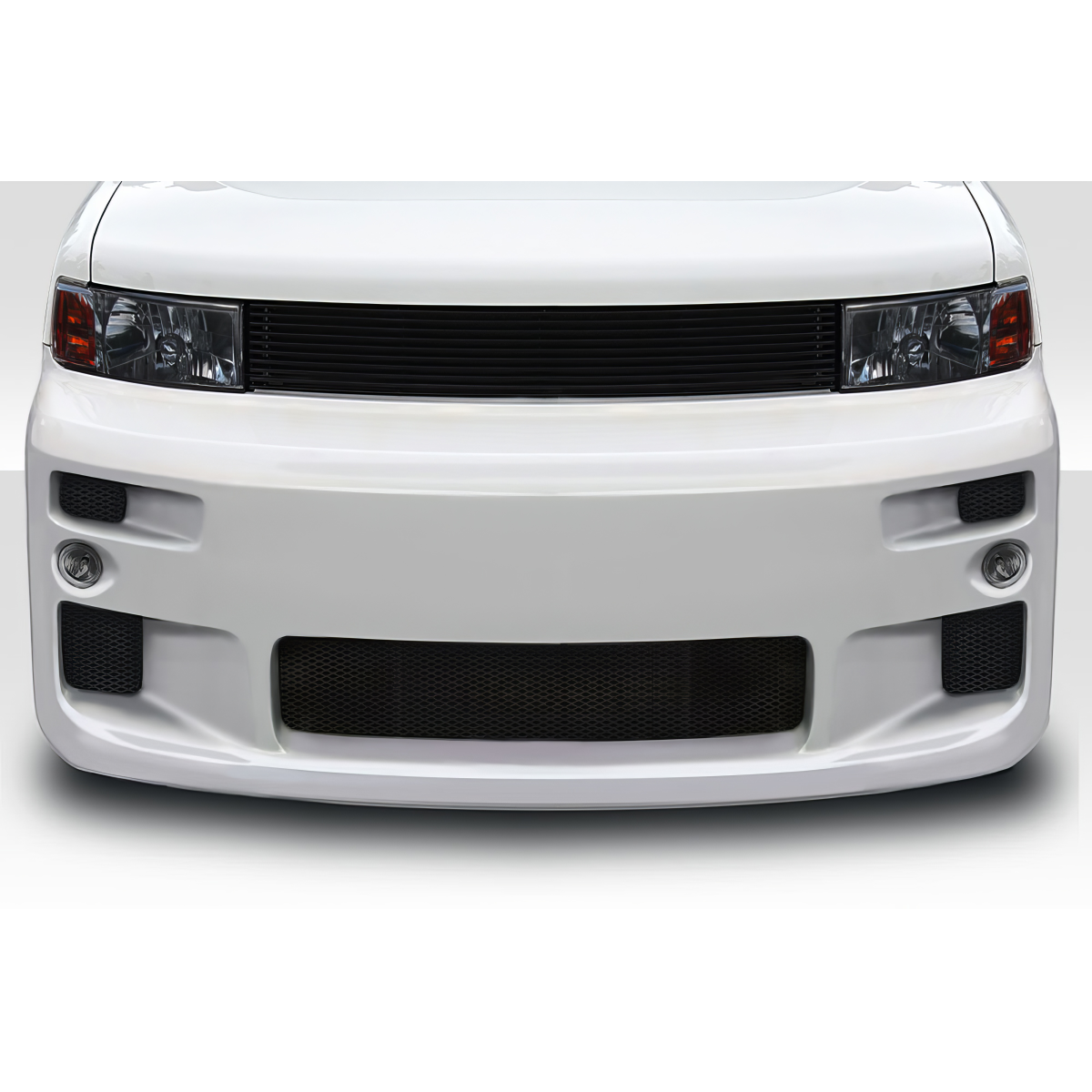 Modify your Scion xB 2004 with our Exterior/Front Bumpers or Lips - Front view of vehicle part at zero degrees