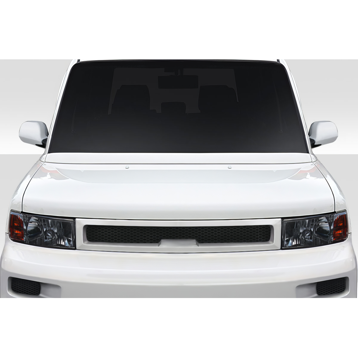 Modify your Scion xB 2004 with our Exterior/Grilles - Front view of vehicle part at 0 degrees angle