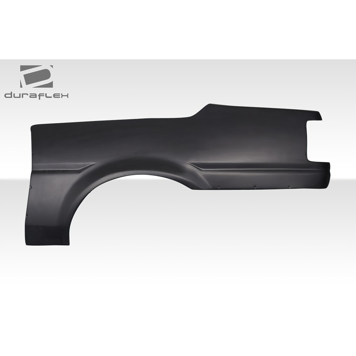 Modify your Toyota Corolla 1984 with our Exterior/Fenders - Side view showing rear fender flare part profile