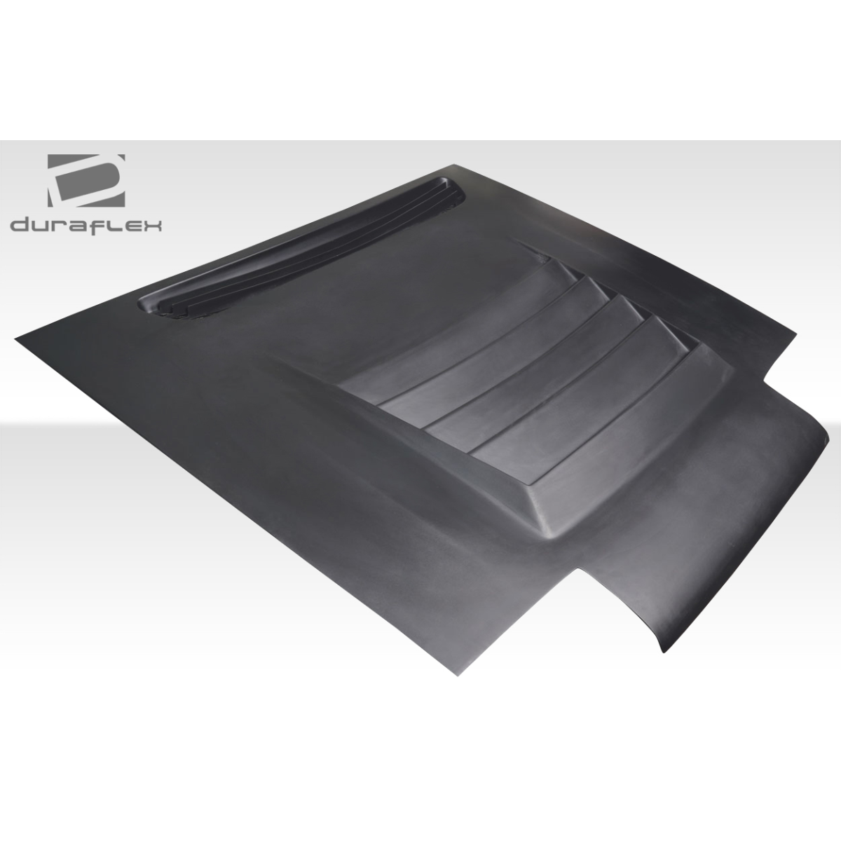 Modify your Toyota Corolla 1984 with our Exterior/Hoods - Part viewed from a slight angle above and to the side