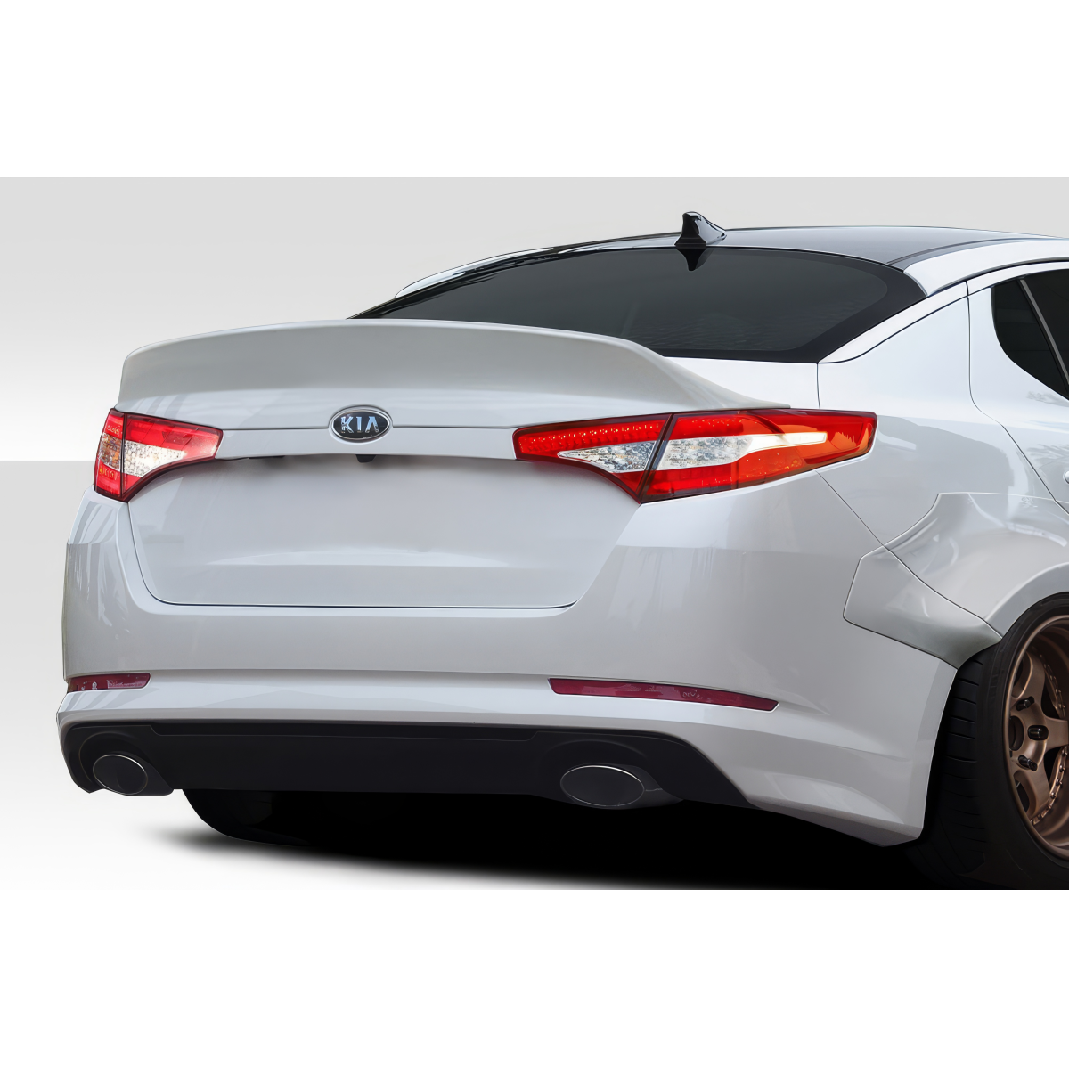 Modify your KIA Optima 2011 with our Exterior/Complete Body Kits - Rear view angle of vehicle body part