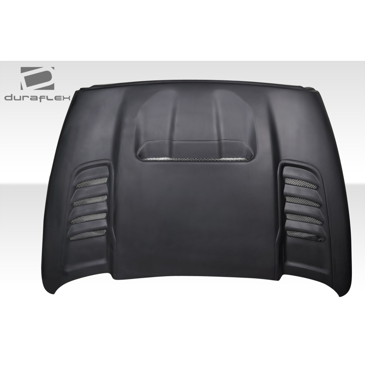 Modify your Dodge Ram 2002 with our Exterior/Hoods - Frontal view of the hood part