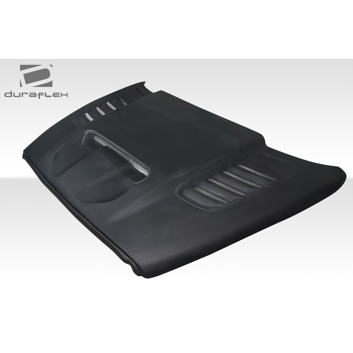 Modify your Dodge Ram 2002 with our Exterior/Hoods - Viewed from a slight overhead angle