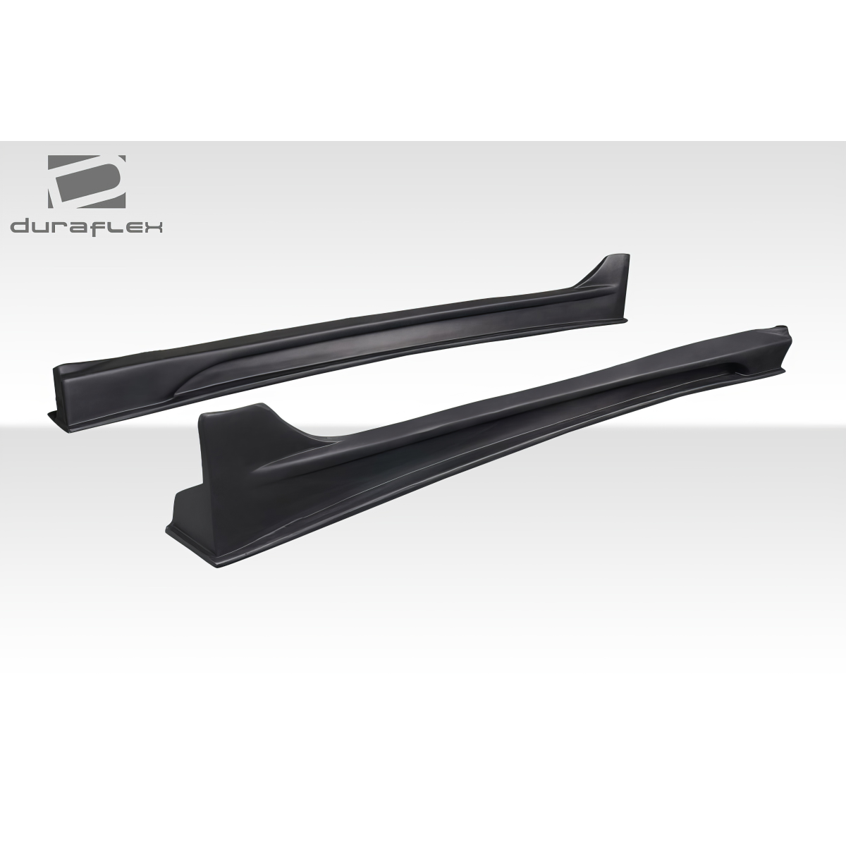 Modify your Mitsubishi Lancer 2008 with our Exterior/Side Skirts - Part is shown at a low angled view