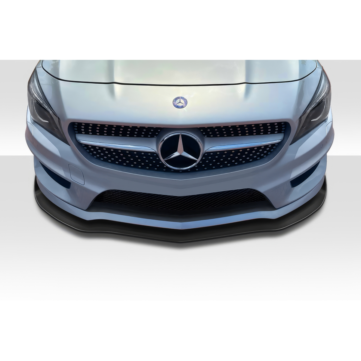 Modify your Mercedes-Benz CLA250 2014 with our Exterior/Front Bumpers or Lips - Front view of vehicle at a straight angle