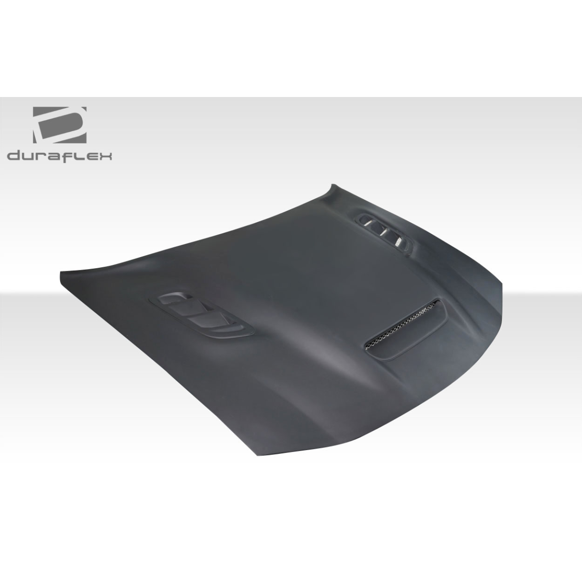 Modify your Dodge Charger 2011 with our Exterior/Hoods - Image shows hood at a slight angle from above