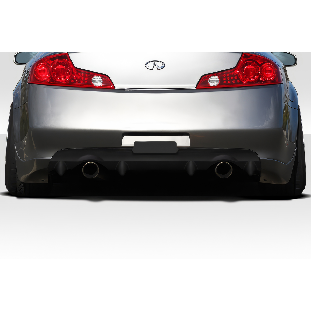 Modify your Infiniti G35 2003 with our Exterior/Diffusers - Rear angle view of Infiniti G35 diffuser