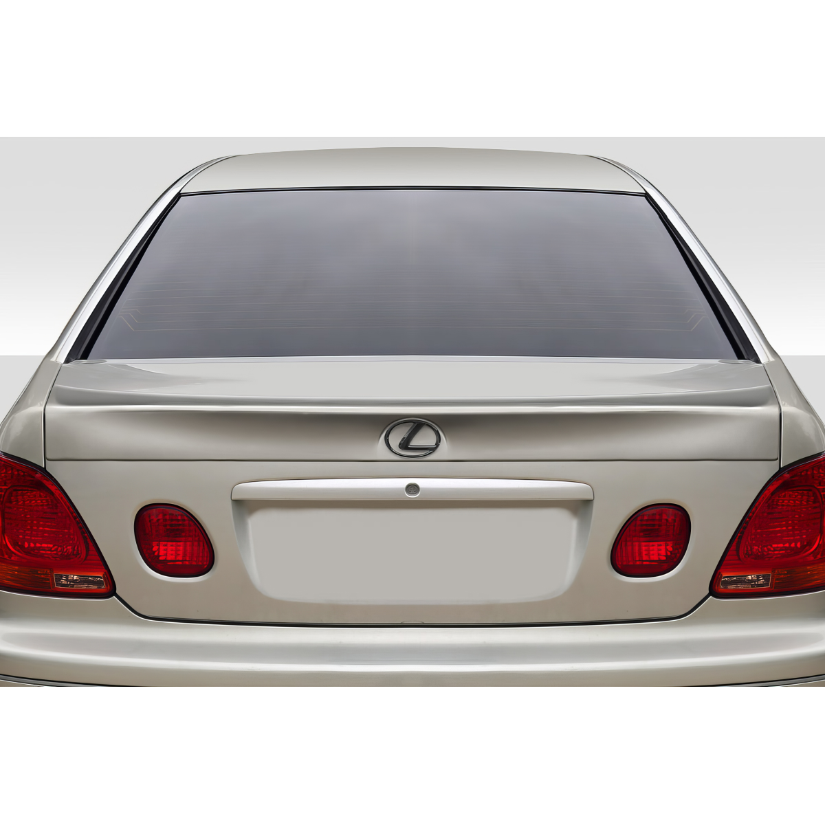 Modify your Lexus GS300 1998 with our Exterior/Wings - Rear view angle of the Lexus vehicle