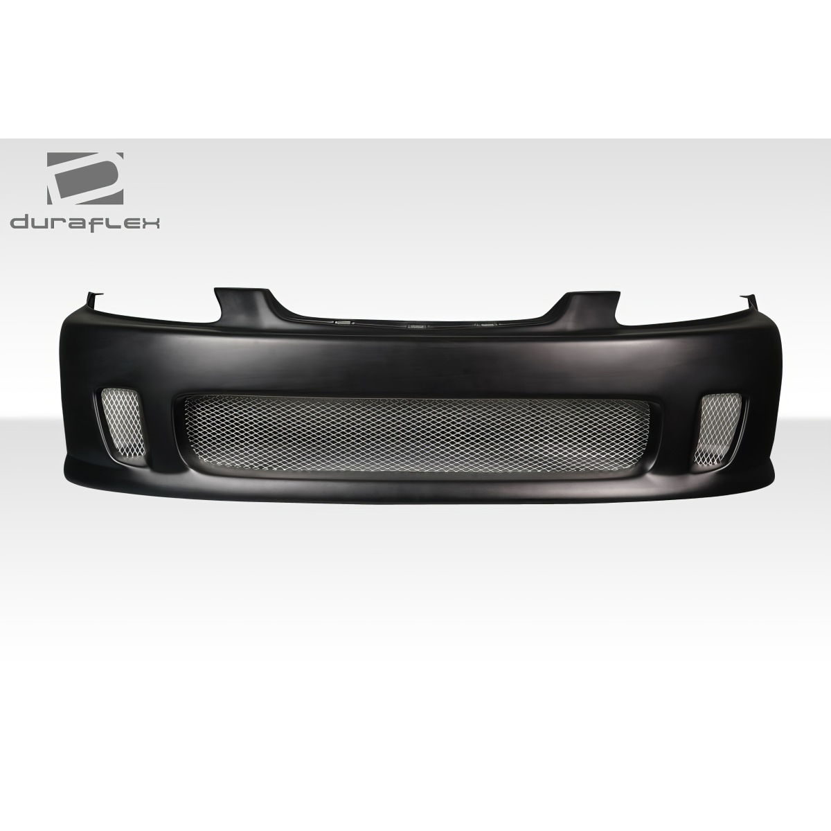 Modify your Honda Civic 1996 with our Exterior/Front Bumpers - Front view showcasing the bumper design
