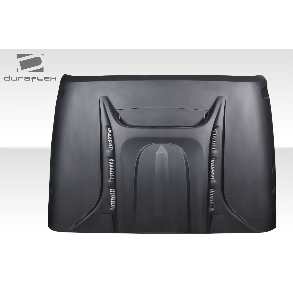 Modify your Jeep Wrangler 2007 with our Exterior/Hoods - Front view of the hood part