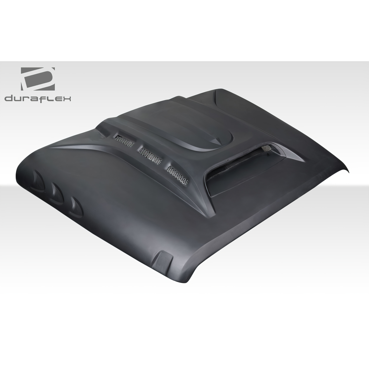 Modify your Jeep Wrangler 2007 with our Exterior/Hoods - Top view angle of a car hood