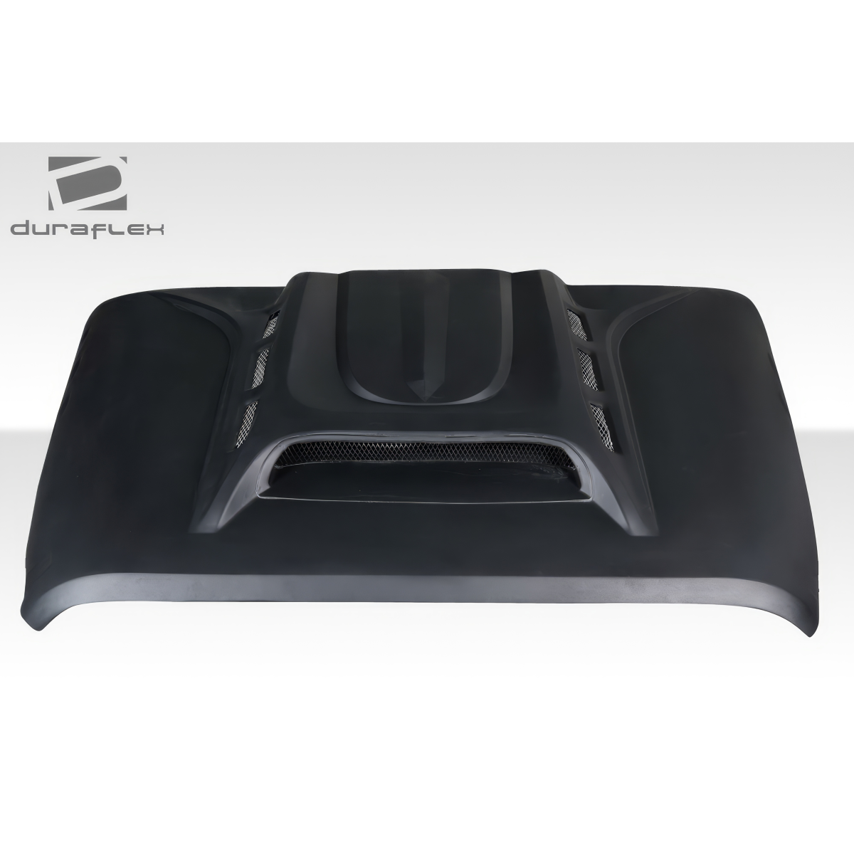 Modify your Jeep Wrangler 2007 with our Exterior/Hoods - Top view of hood at slight angle