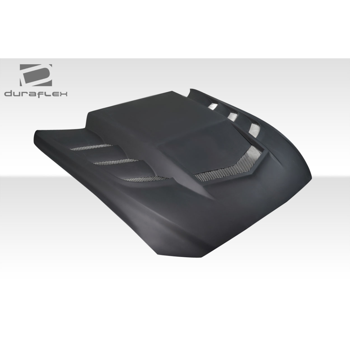 Modify your Ford Mustang 2015 with our Exterior/Hoods - Angled view showing the hood design features