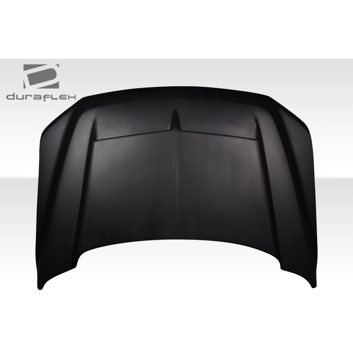 Modify your Ford F-150 2021 with our Exterior/Hoods - Front view of a vehicle hood at a slight angle