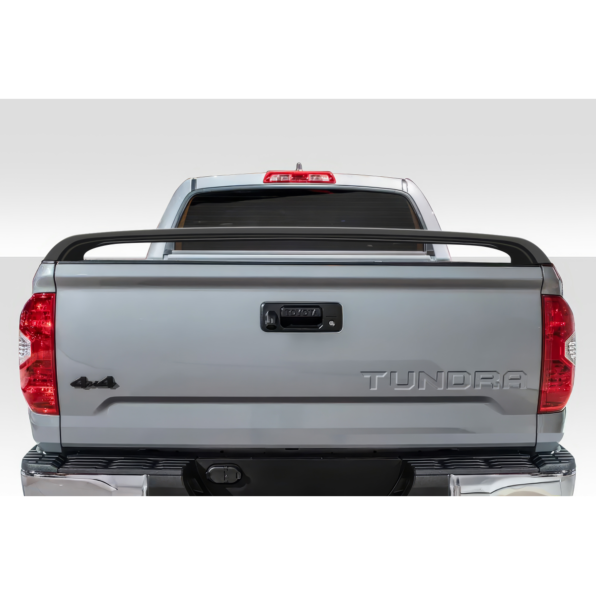 Modify your Toyota Tundra 2007 with our Exterior/Wings - Rear view angle of the vehicle