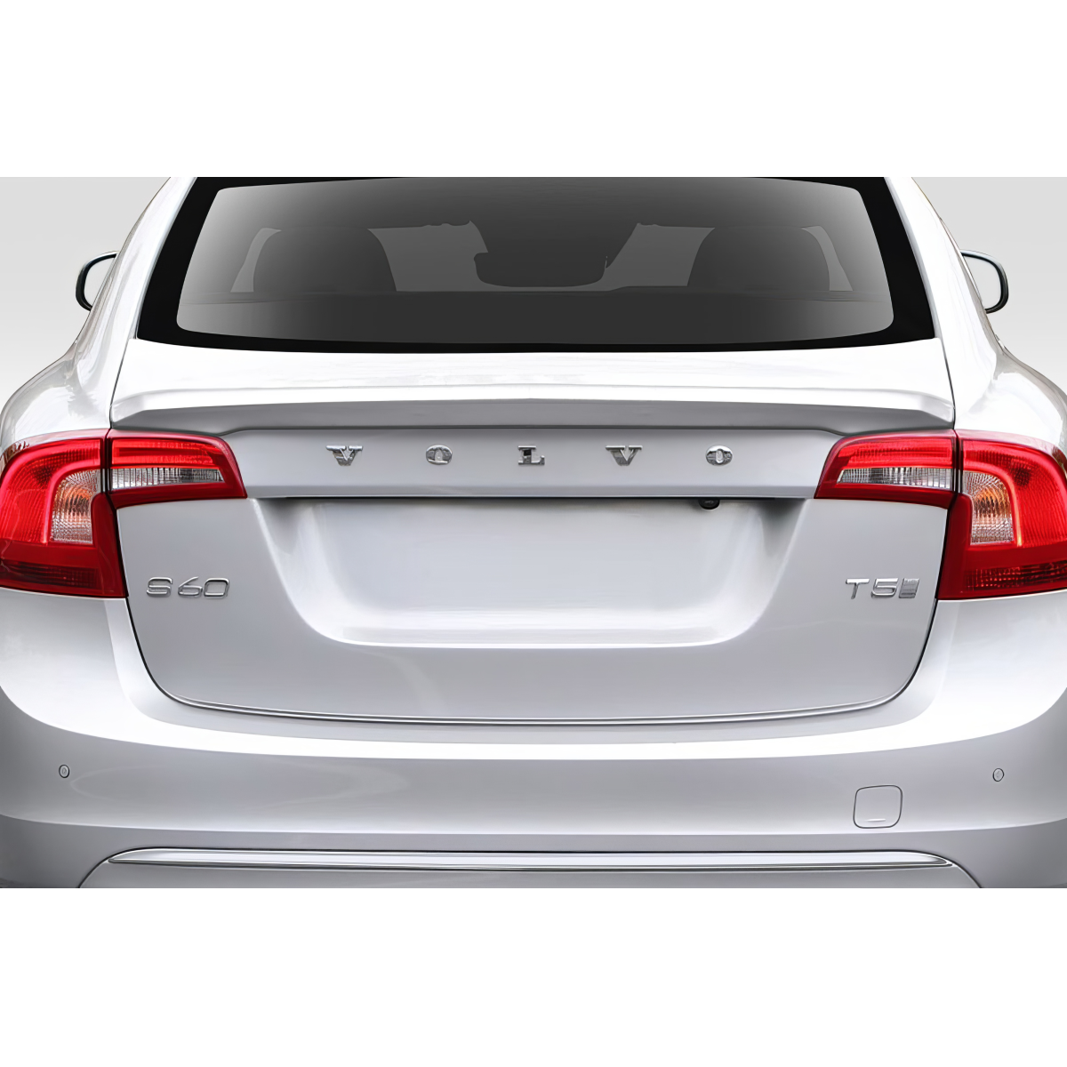 Modify your Volvo S60 2011 with our Exterior/Wings - Rear view of vehicle slightly angled from below