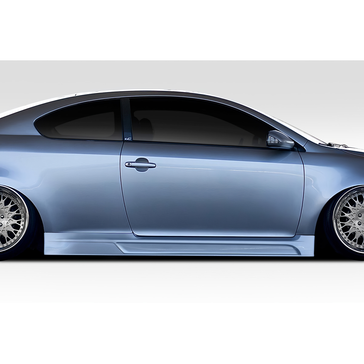 Modify your Scion tC 2011 with our Exterior/Side Skirts - Side profile view of vehicle part