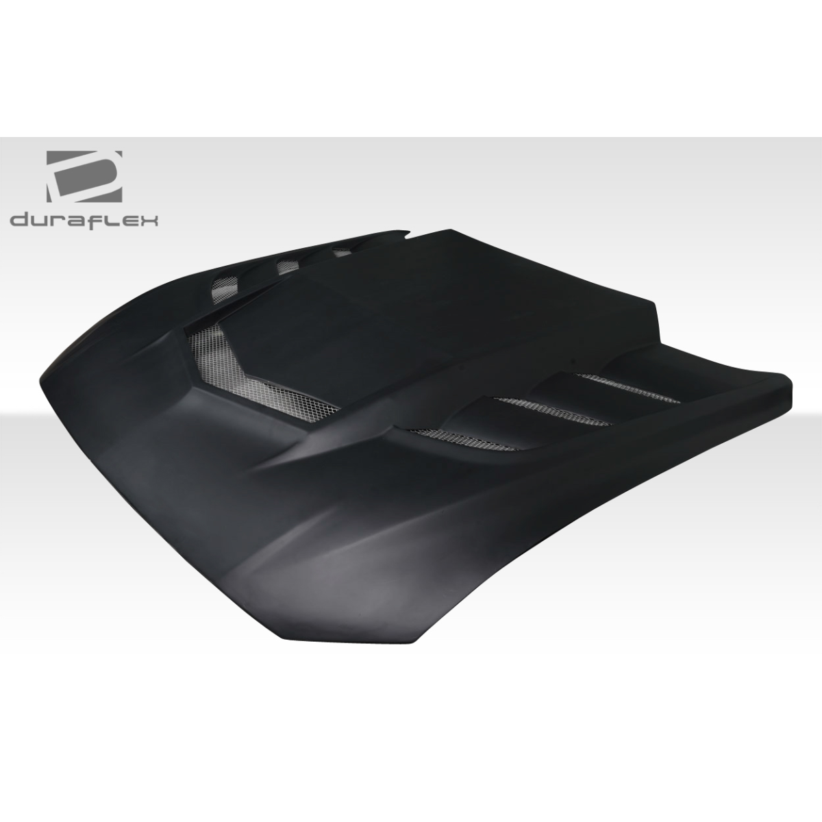 Modify your Ford Mustang 2018 with our Exterior/Hoods - Front angle view of the hood part