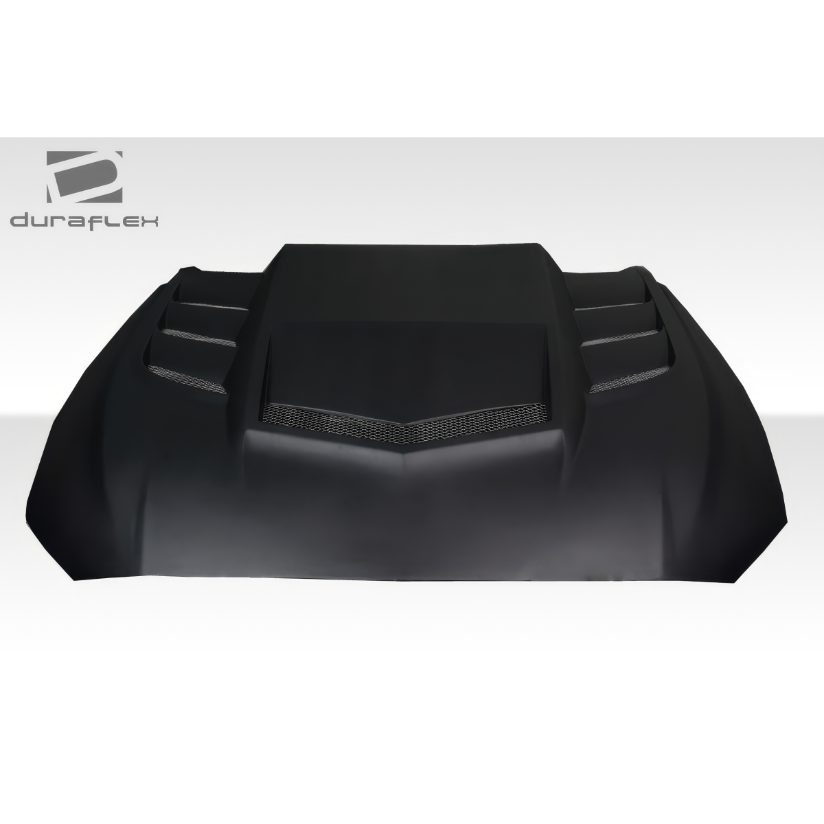 Modify your Ford Mustang 2018 with our Exterior/Hoods - Front top view of a vehicle hood