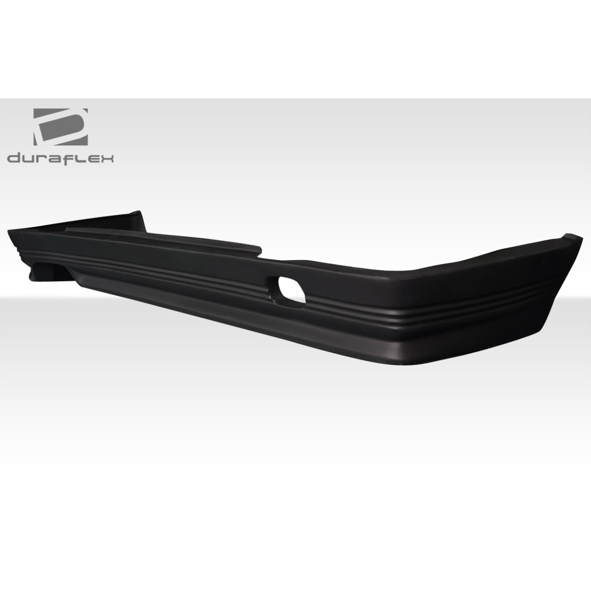 Modify your BMW 3-Series 1984 with our Exterior/Rear Bumpers or Lips - Angled side view showing the rear bumper details