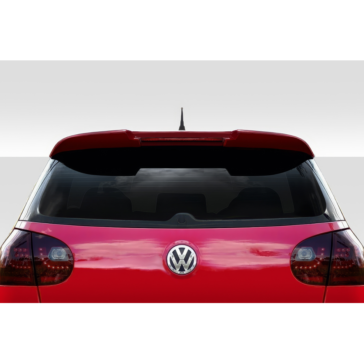 Modify your Volkswagen Golf 2006 with our Exterior/Wings - Rear view from a slight angle above