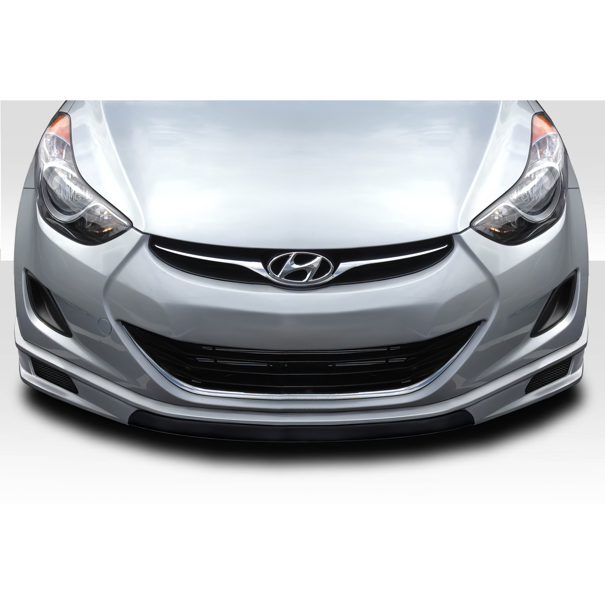 Modify your Hyundai Elantra 2011 with our Exterior/Front Bumpers or Lips - Front view of the vehicle part