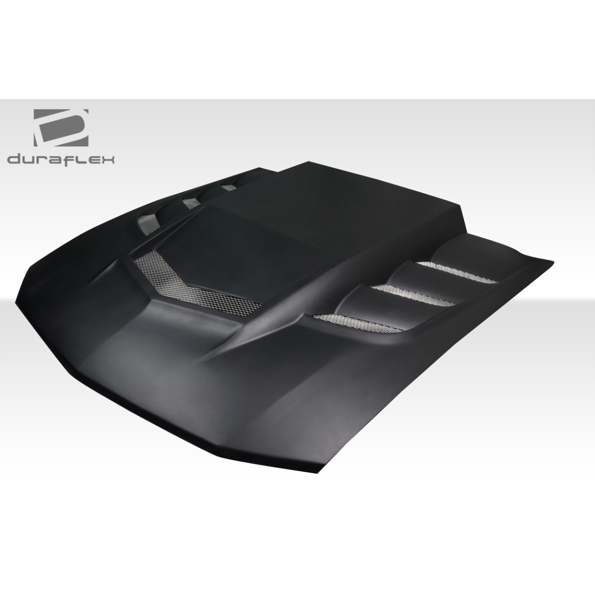 Modify your Ford Mustang 2005 with our Exterior/Hoods - Shown at a slight top angle