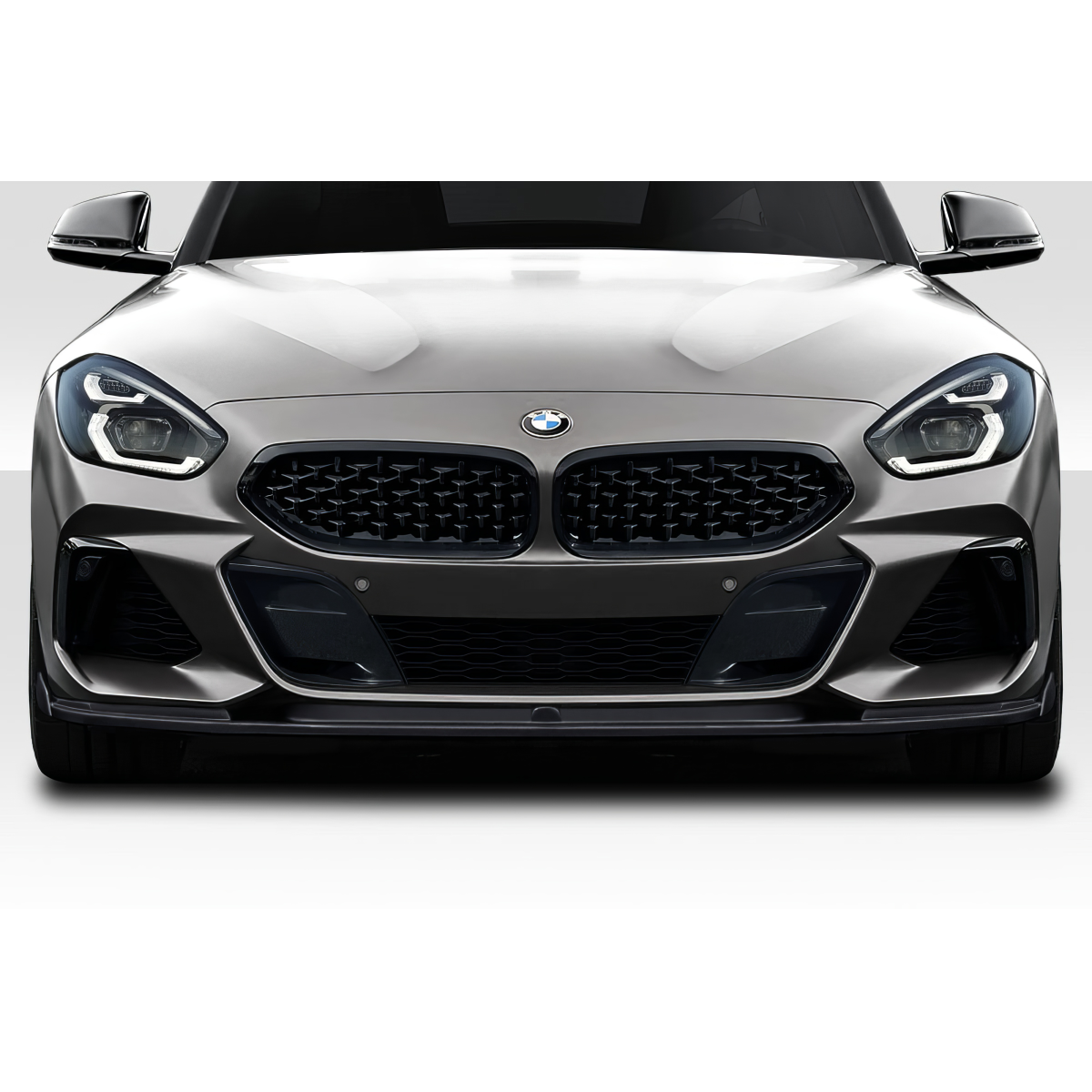 Modify your BMW Z4 2019 with our Exterior/Front Bumpers or Lips - Front view of BMW Z4 with lip spoiler