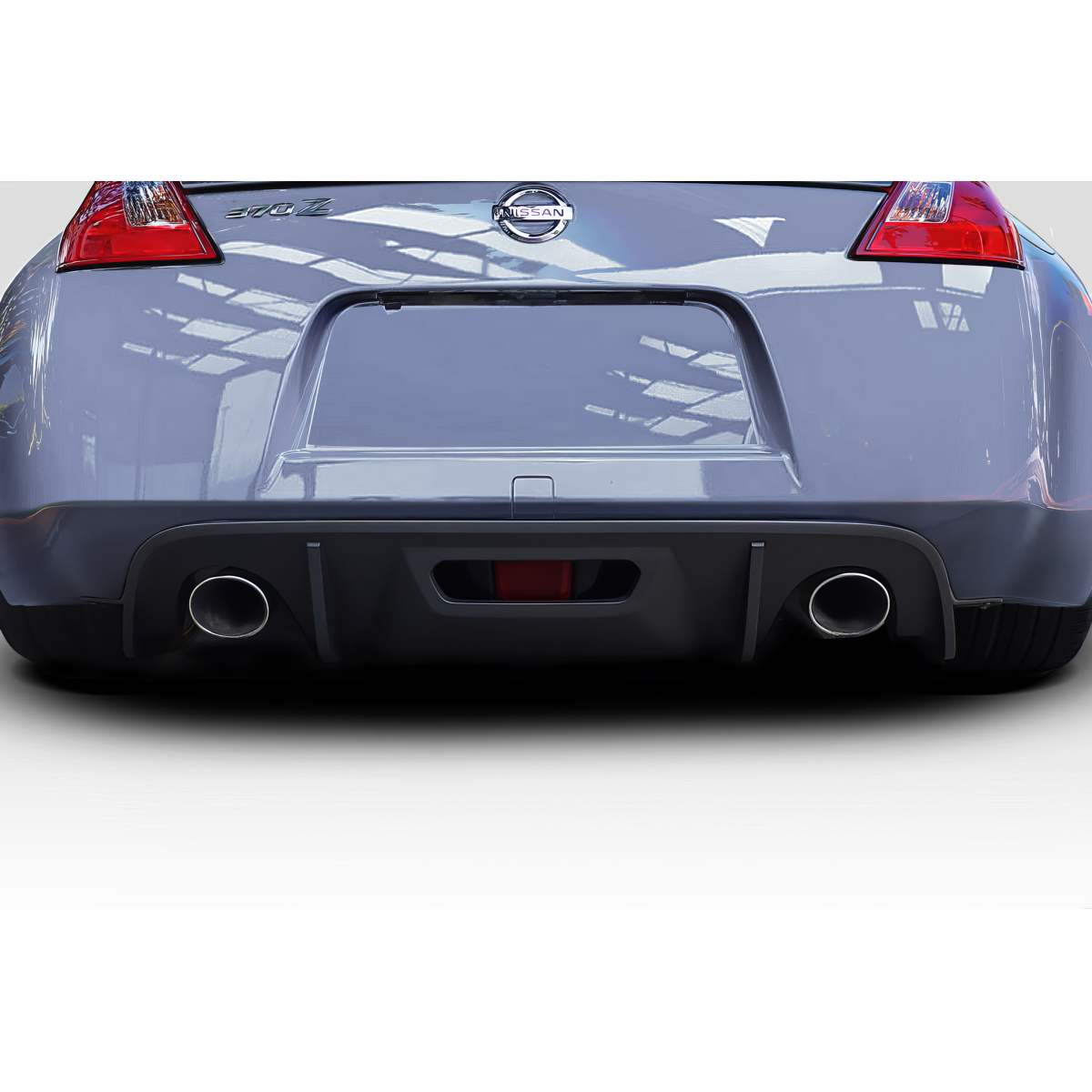 Modify your Nissan 370Z 2009 with our Exterior/Diffusers - Rear view at a low angle