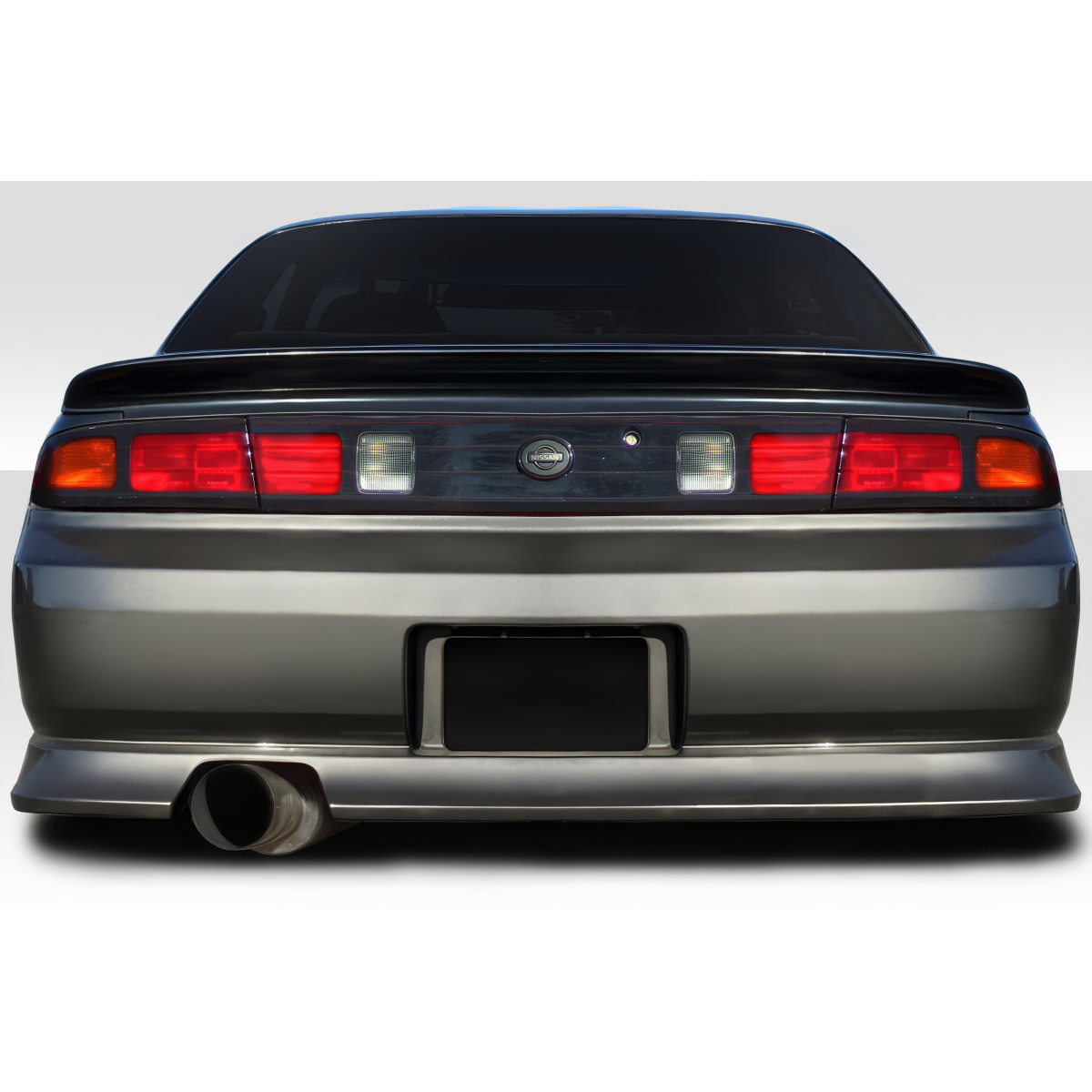 Modify your Nissan 240SX 1995 with our Exterior/Wings - Rear view angle of Nissan 240SX S14