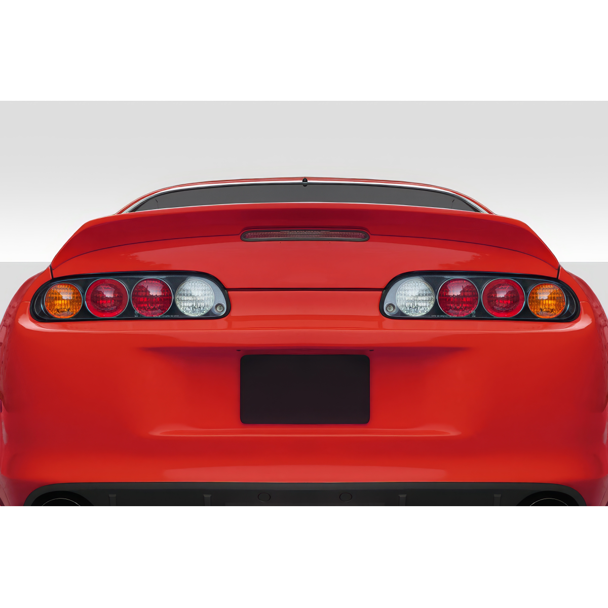 Modify your Toyota Supra 1993 with our Exterior/Wings - Rear view of vehicle from slightly above