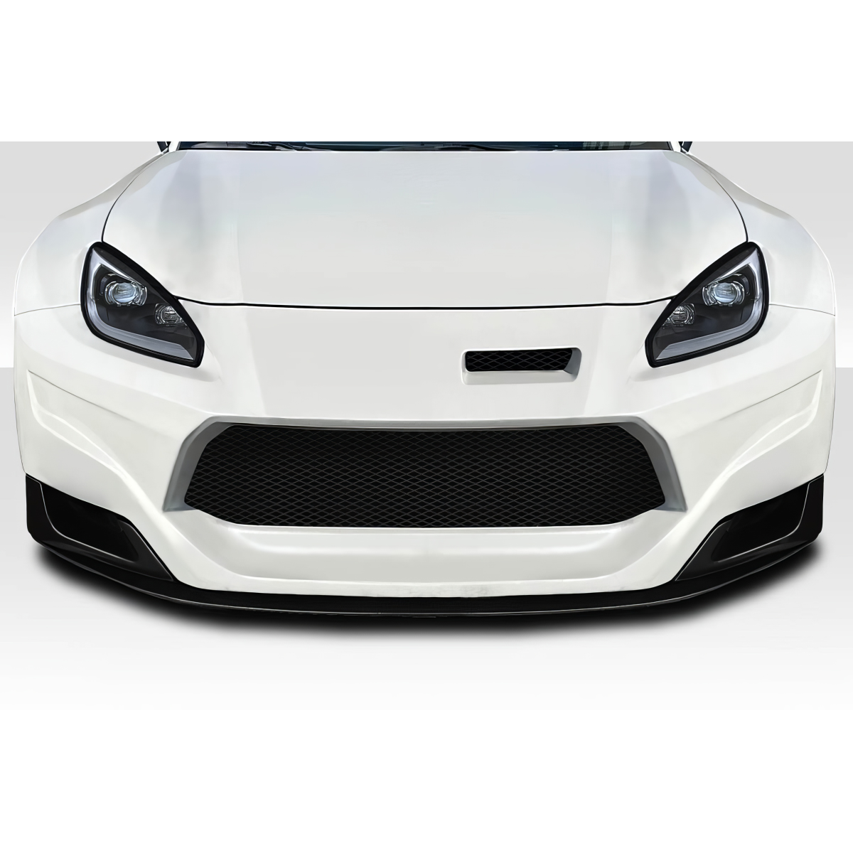 Modify your Subaru BRZ 2022 with our Exterior/Front Bumpers or Lips - Front view of Subaru BRZ at zero degrees angle