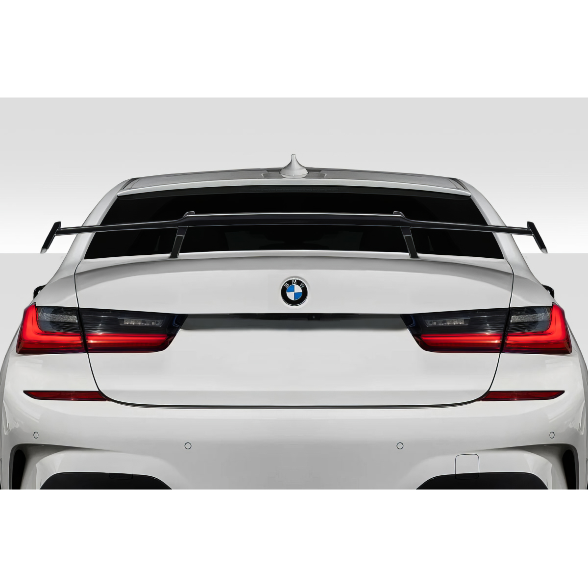 Modify your BMW 3-Series 2021 with our Exterior/Wings - Rear view angle of the vehicle