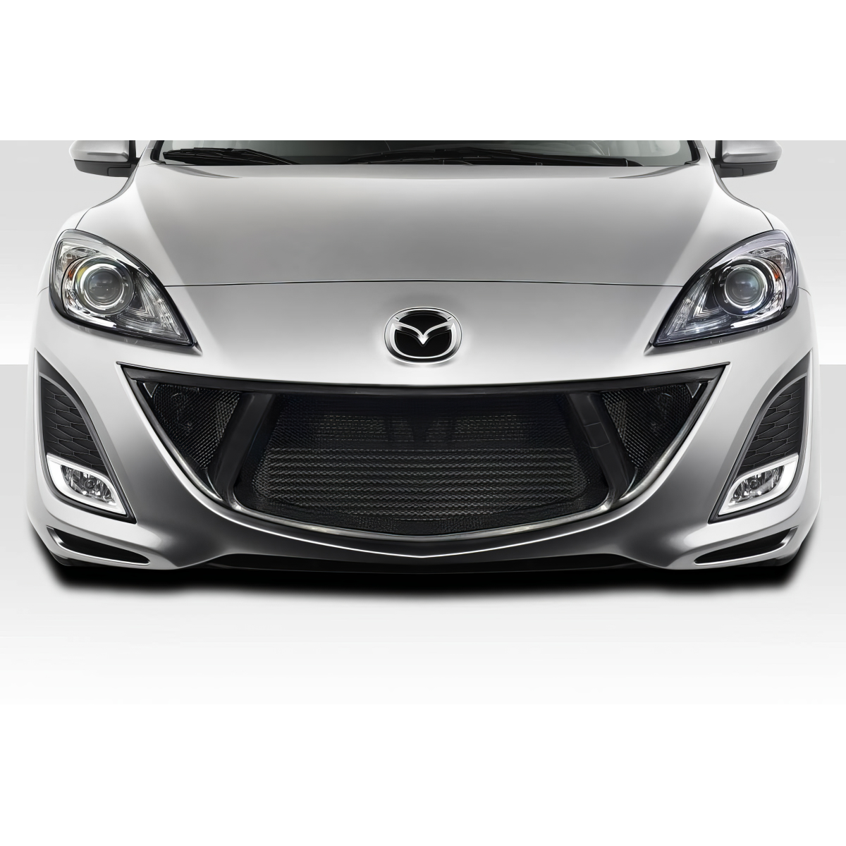 2010 2011 Mazda 3 Duraflex Gambler Front Bumper Grille 1 Piece