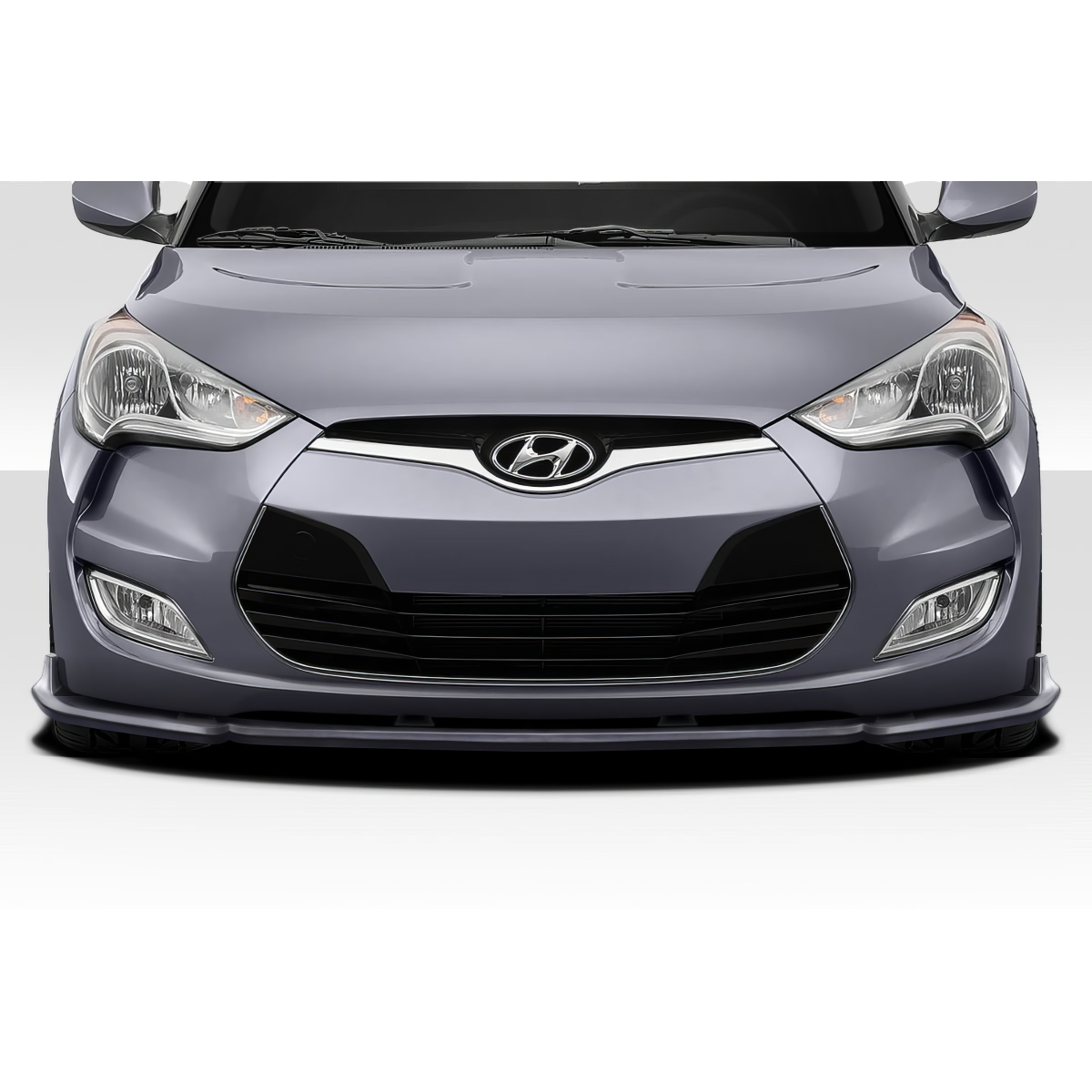 Modify your Hyundai Veloster 2012 with our Exterior/Front Bumpers or Lips - Front view of vehicle at a straight angle