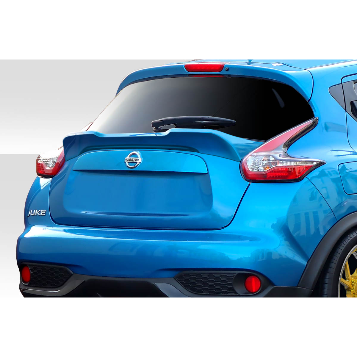 Modify your Nissan Juke 2011 with our Exterior/Wings - Viewed from rear angle slightly elevated