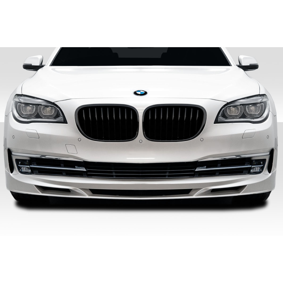 Modify your BMW 7-Series 2015 with our Exterior/Front Bumpers or Lips - Frontal view showcasing front bumper design