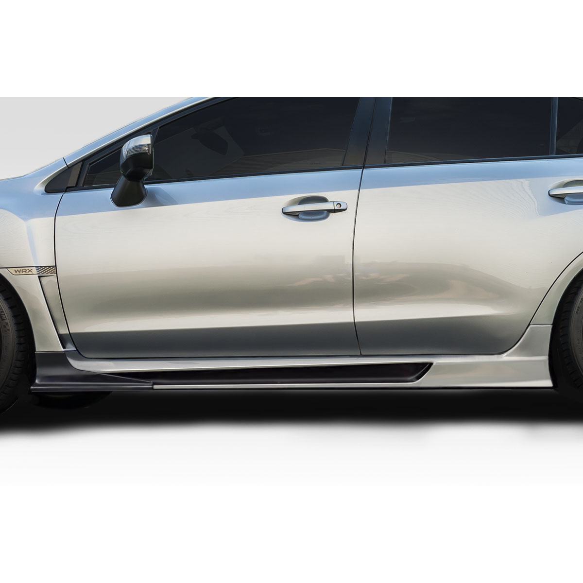 Modify your Subaru Impreza 2015 with our Exterior/Side Skirts - View of side skirt at a slight angle from the side