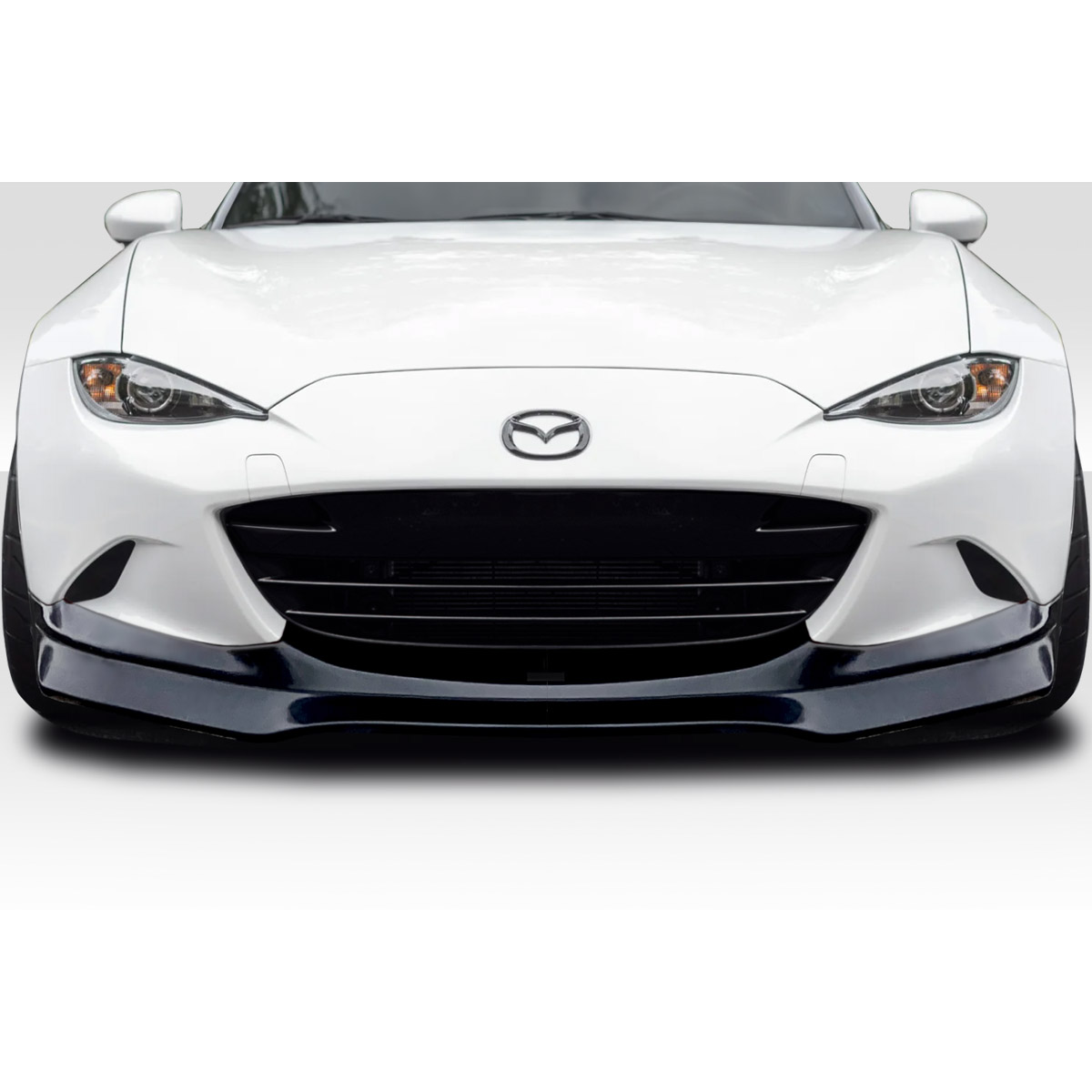 Modify your Mazda Miata 2016 with our Exterior/Front Bumpers or Lips - Front view of car at eye level