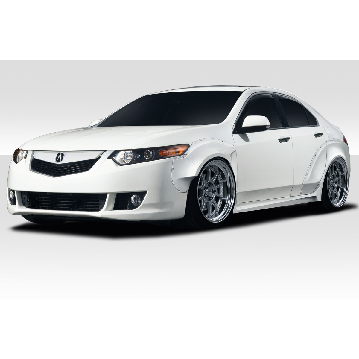 Modify your Acura TSX 2009 with our Exterior/Fenders - Front three quarter angle view of the car